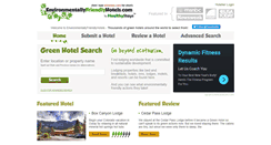 Desktop Screenshot of environmentallyfriendlyhotels.com